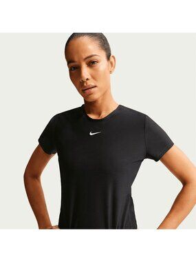 Nike NSW Women's Chill Knit Tee Black Size S NEW WITH TAGS!
